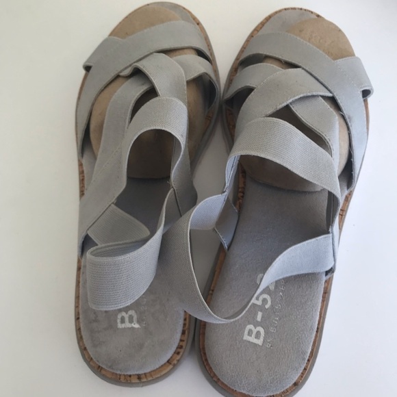 B – 52 by bull boxer sandal stretch straps Comfort summer NWOT - Picture 2 of 3